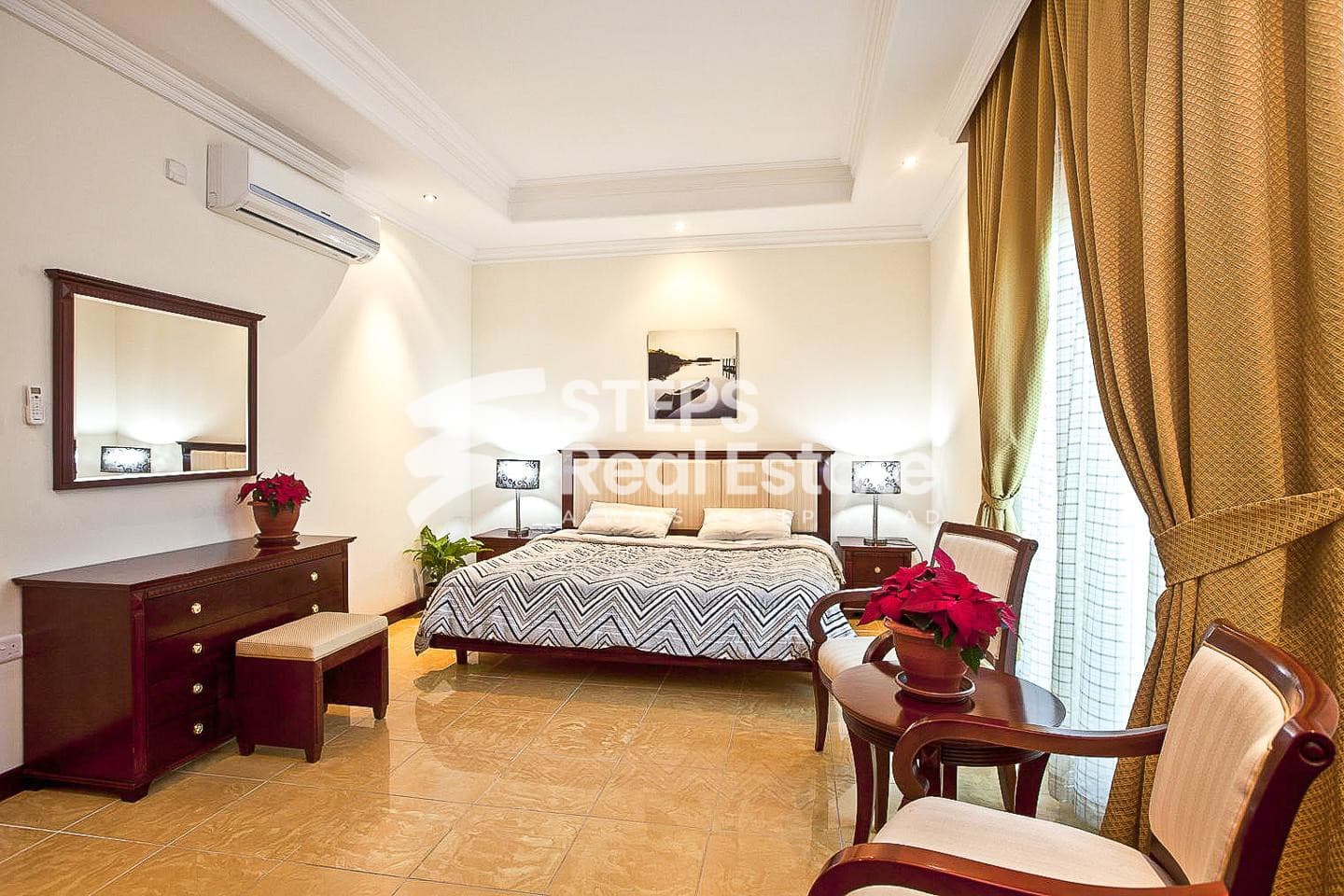 Furnished Apartment with Balcony in Prime Al Waab