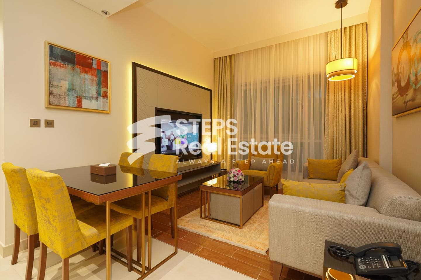 Furnished Apartment with Balcony in Prime Al Sadd