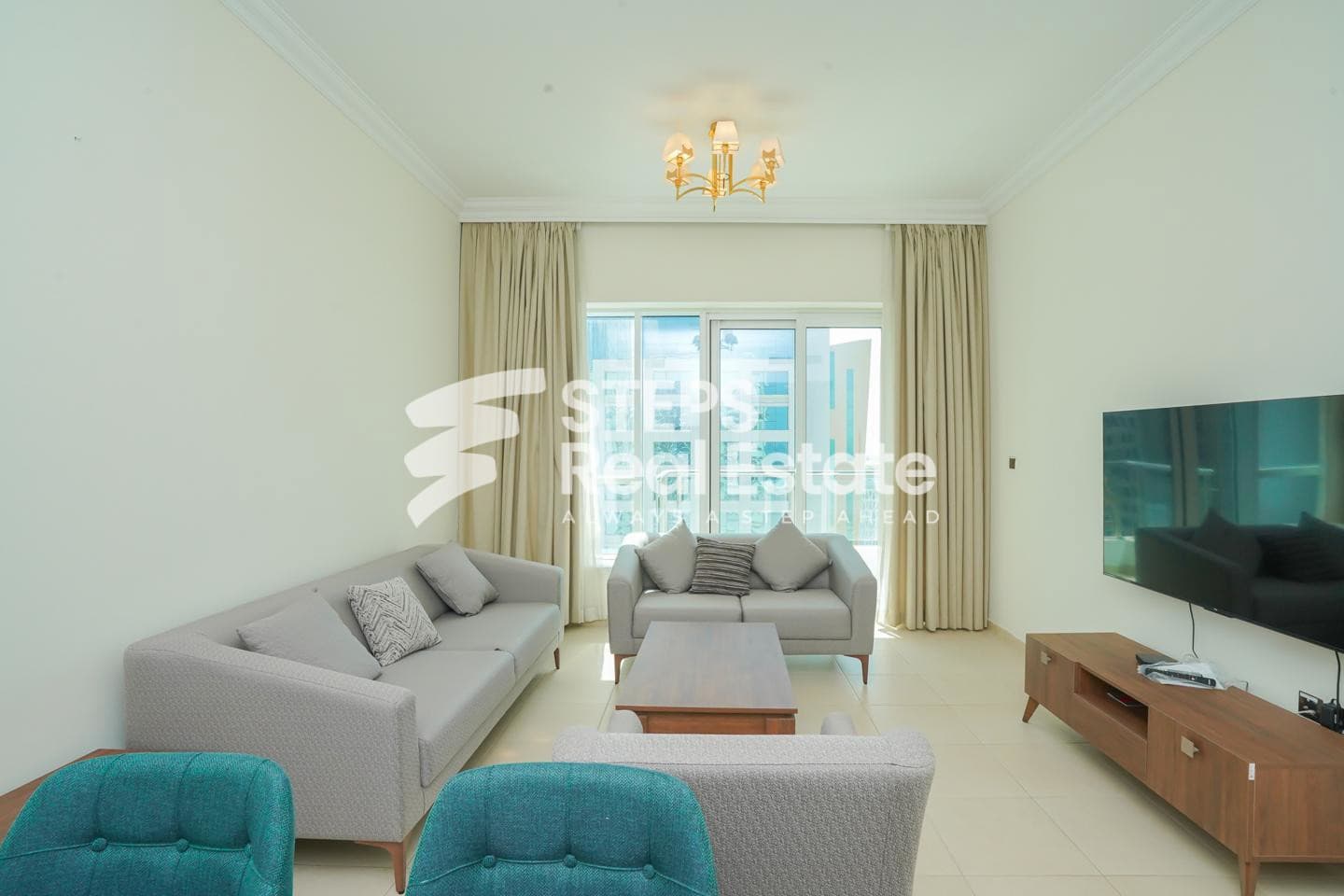 Sea View Furnished Apartment in Lusail, Qatar