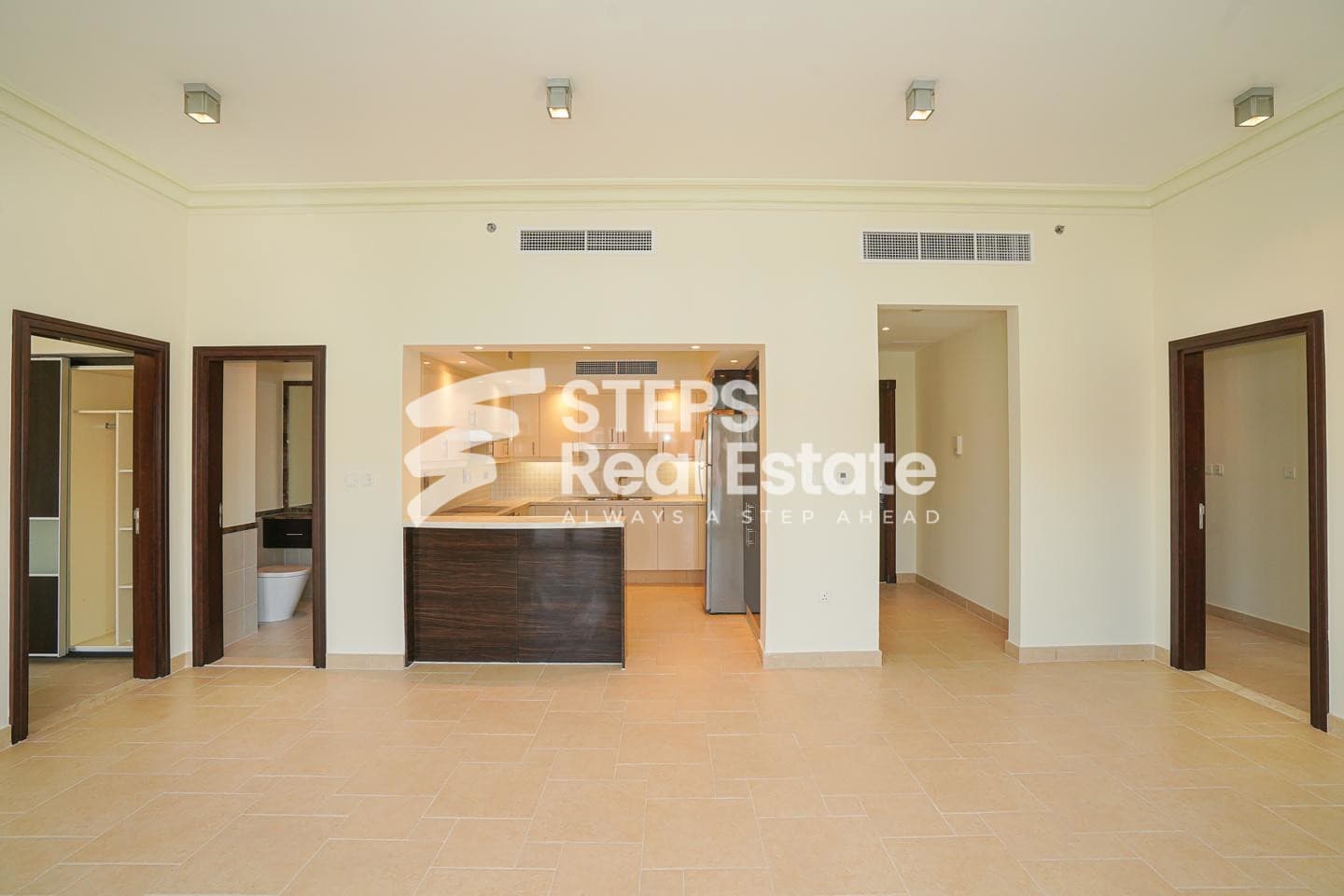 Bright Sea and City View Apartment with Parking