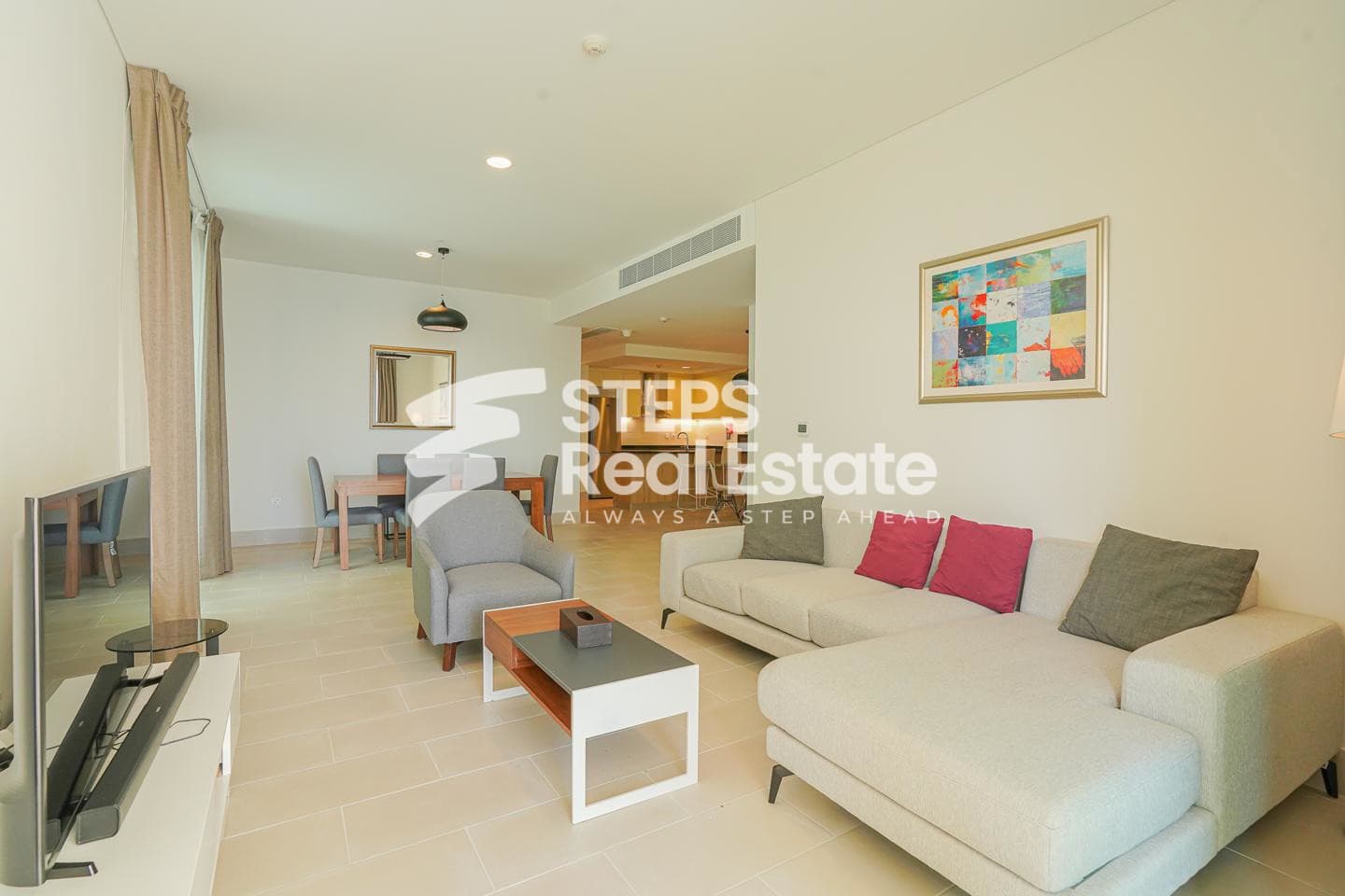 Modern Furnished Apartment with Sea & City Views