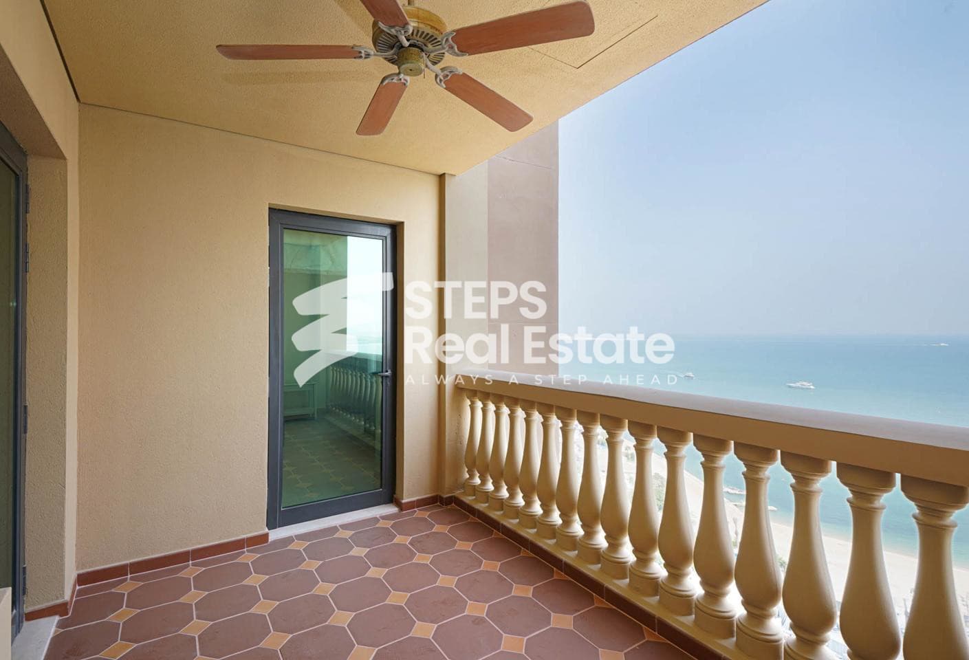 Elegant Semi-Furnished Apartment with Marina View