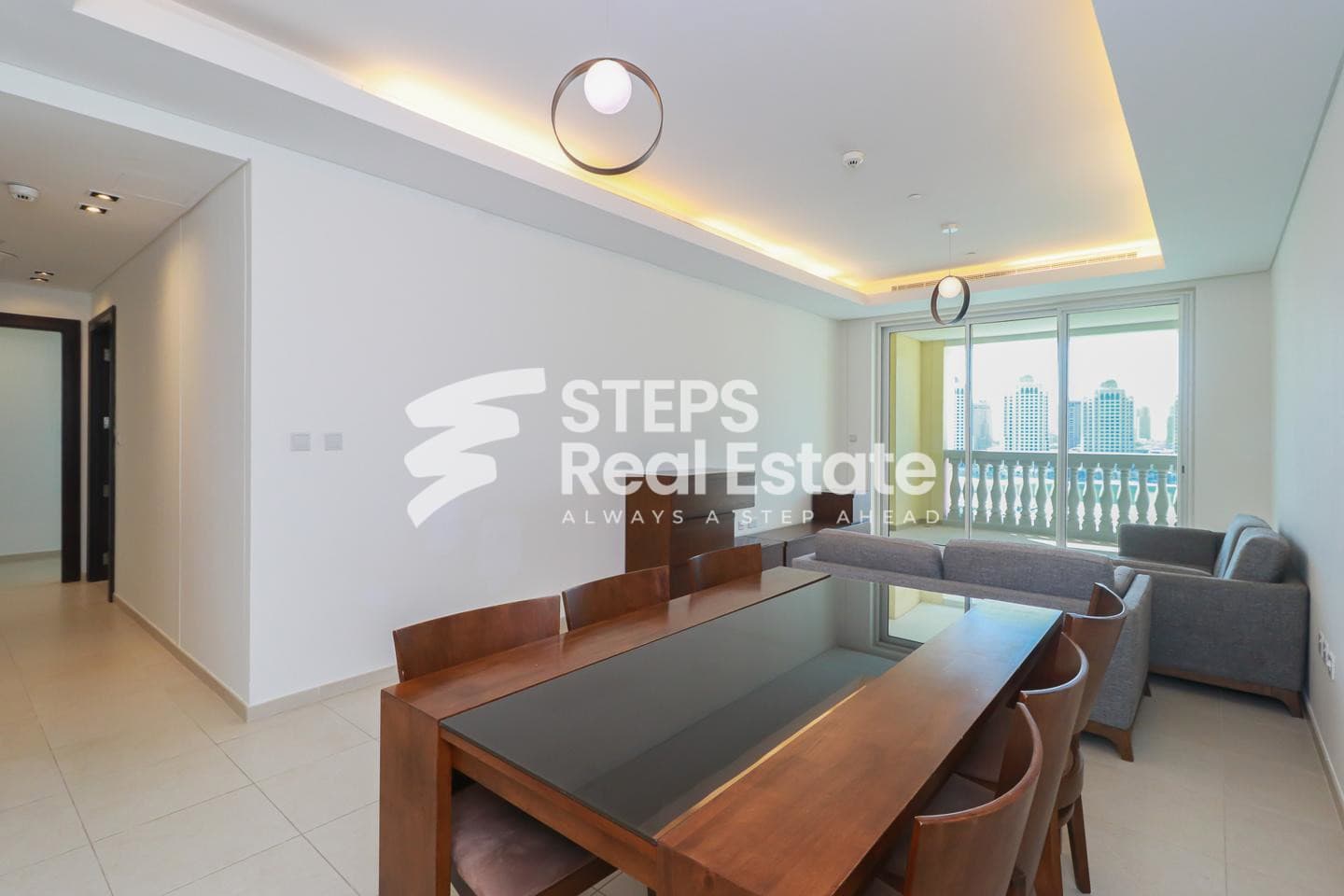 Luxury Furnished Apartment with Sea and City Views