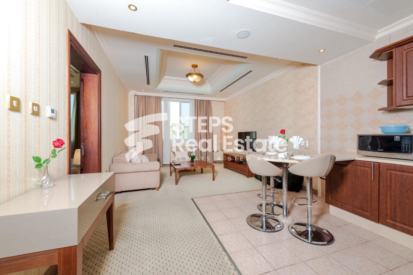 Furnished Apartment in Al Sadd with Facilities