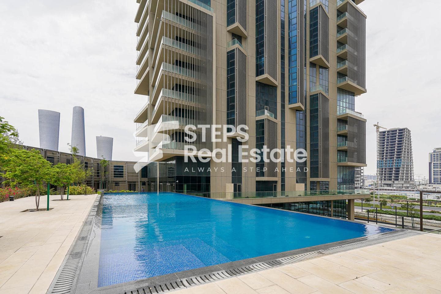 Spacious Flat in Lusail for sale with Sea View