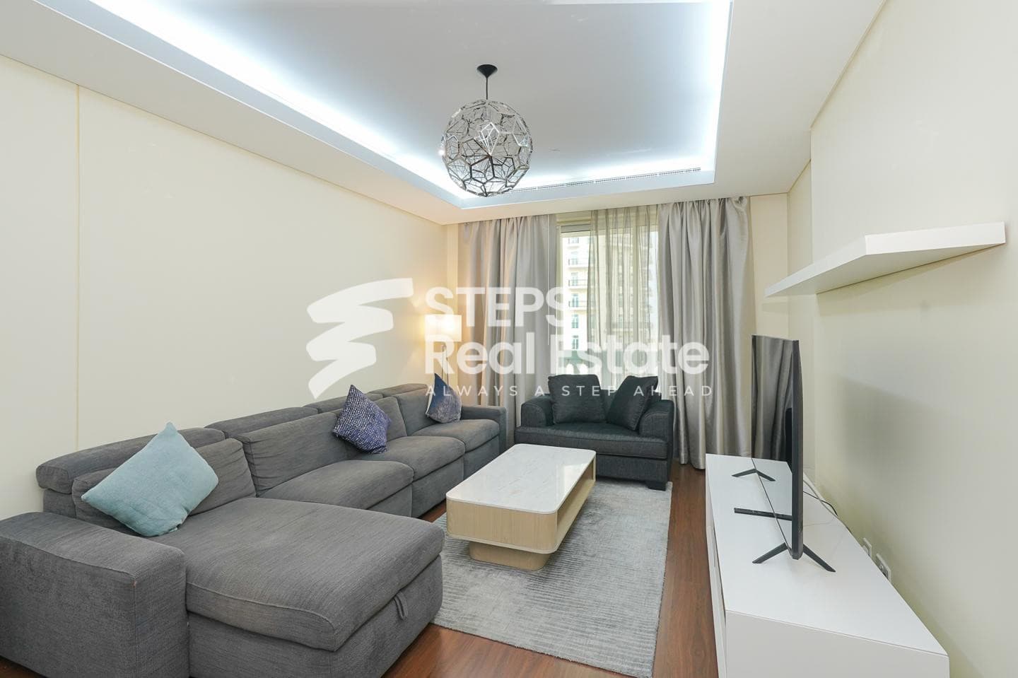 Prime Location Furnished Apartment with Sea View