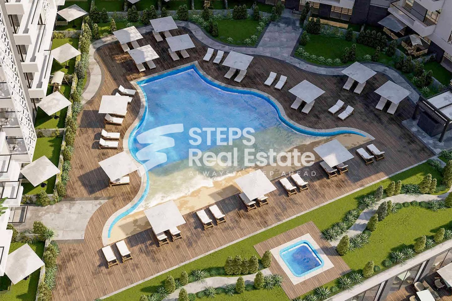 Furnished Studio with City View in Lusail 