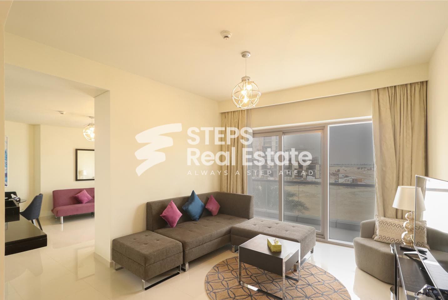 Sea View Furnished Apartment in Lusail Prime Area