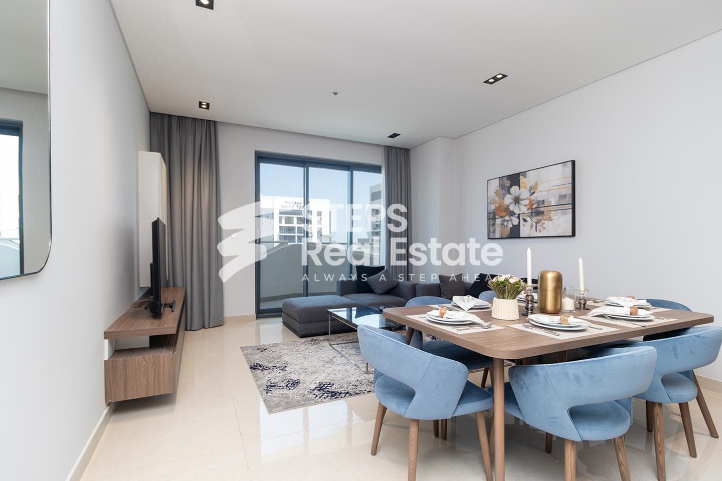 prime Furnished Apartment with City View in Lusail