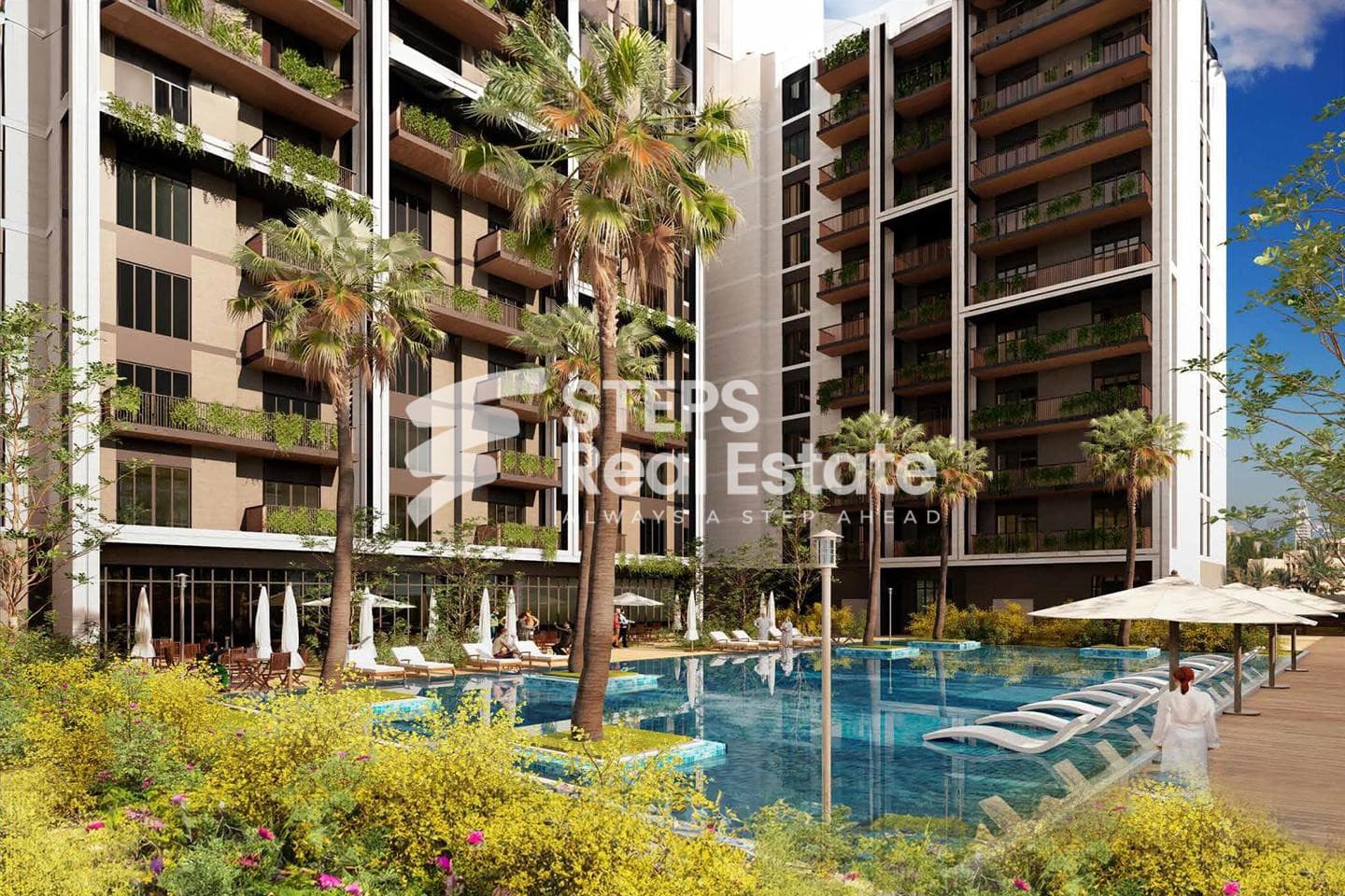 Luxurious Furnished Apartment with City Views