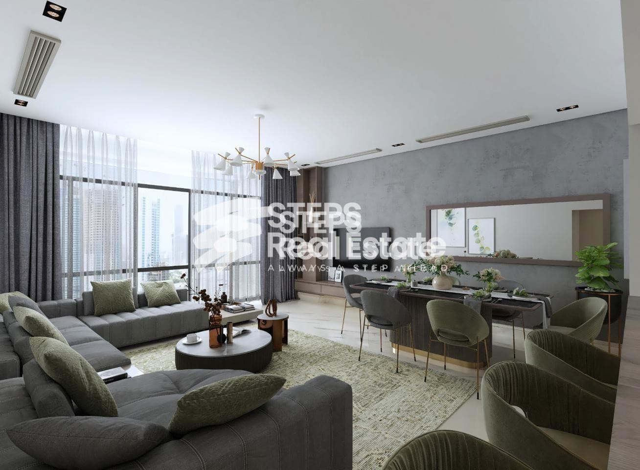 Luxury Furnished Apartment with 300K QAR Down