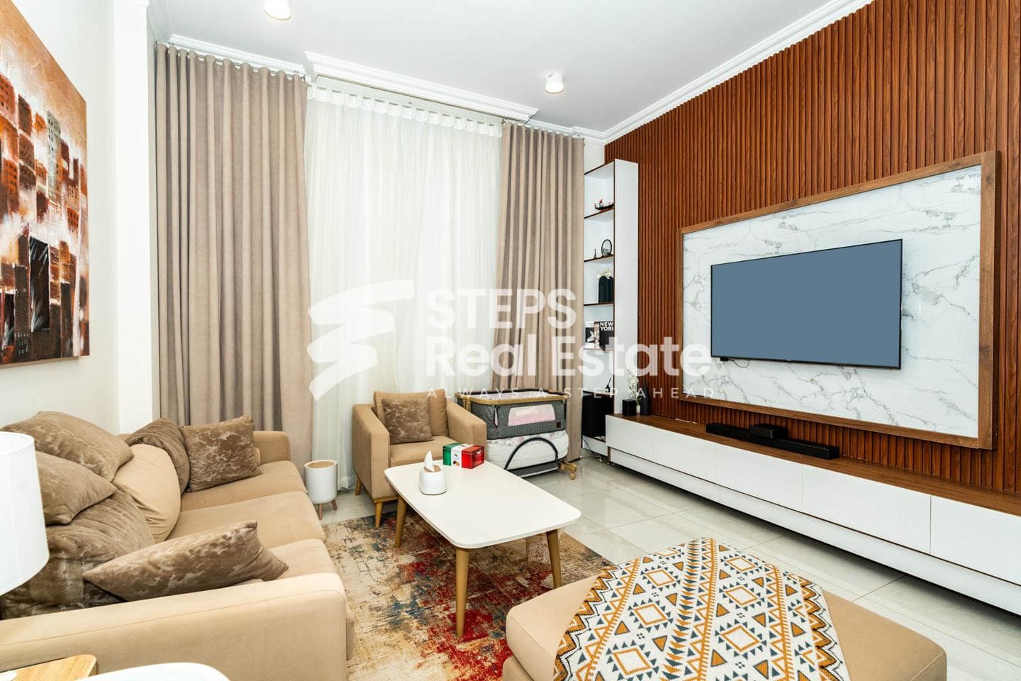 Well-Maintained Apartment with Balcony in Lusail