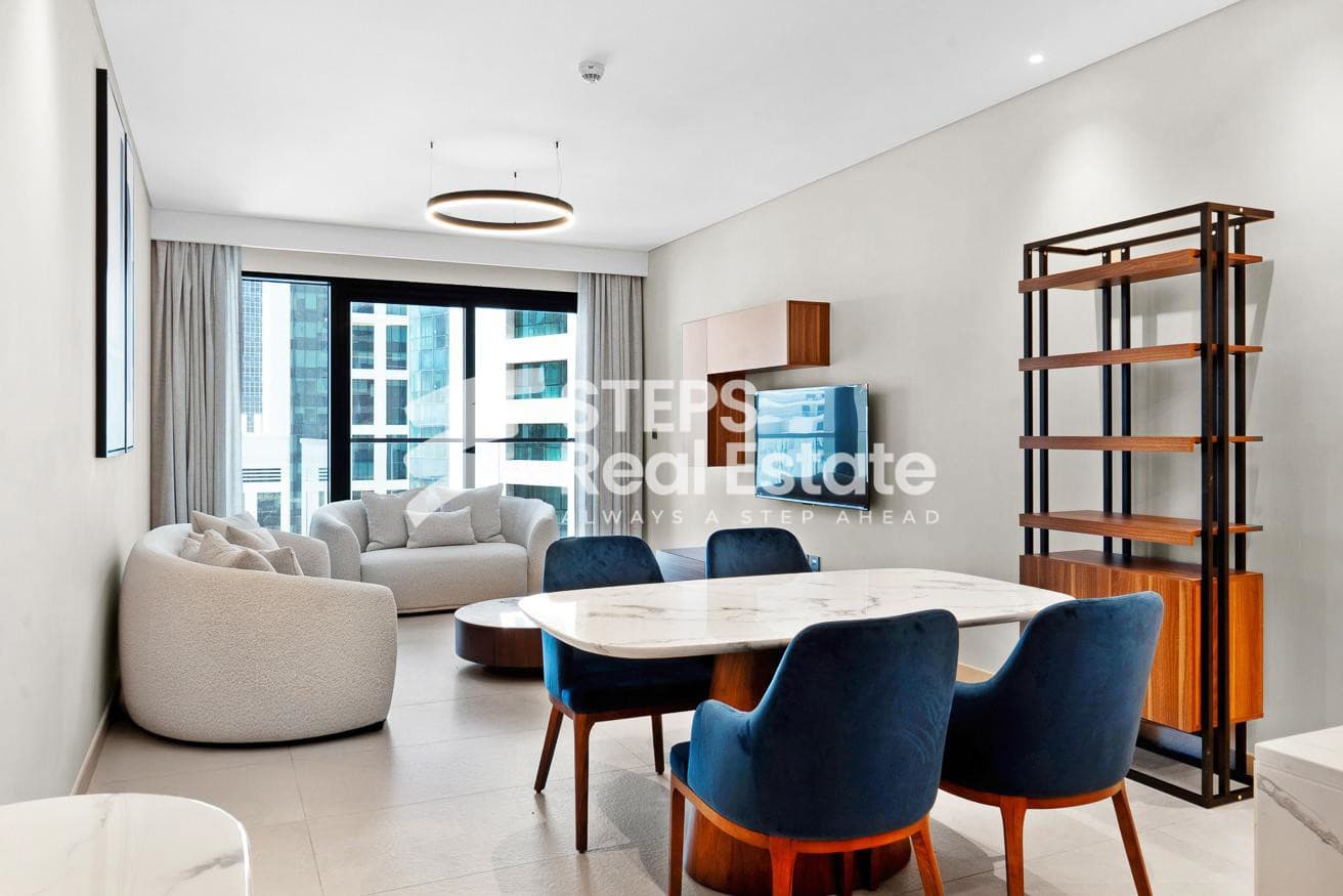 Modern Furnished flat with City Views in Lusail
