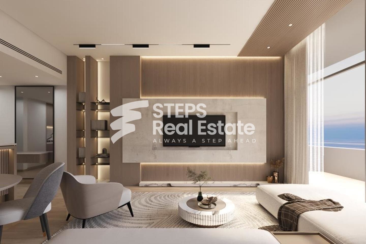Contemporary flat with Sea and City Views, Lusail