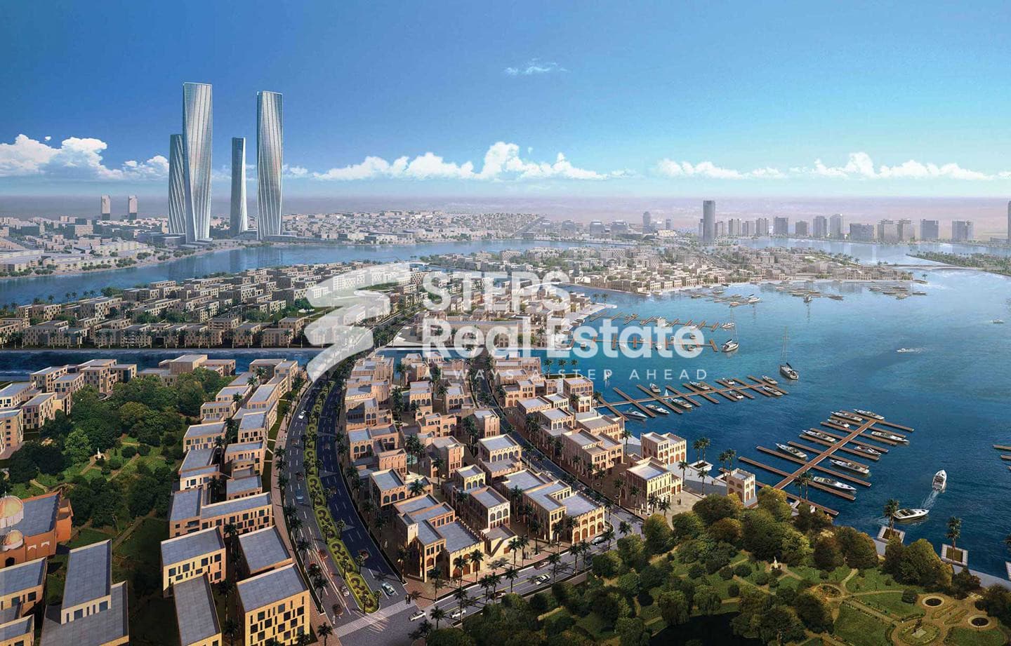 Prime Sea View Villa Plot in Qetaifan Island