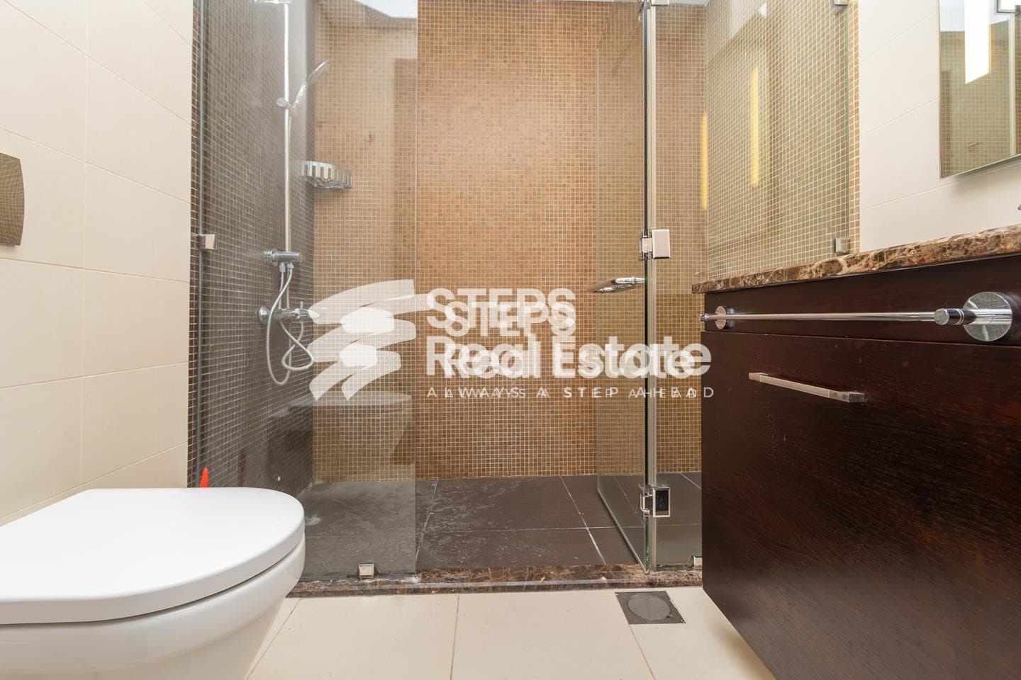 Semi-Furnished Studio with Balcony in The Pearl 24