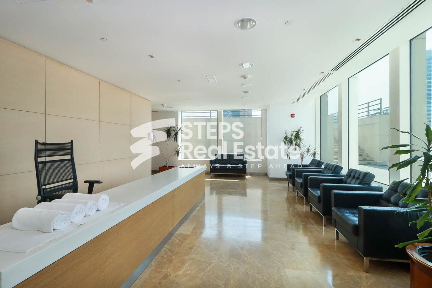Prime Location Office with Sea View & Gym Access 40