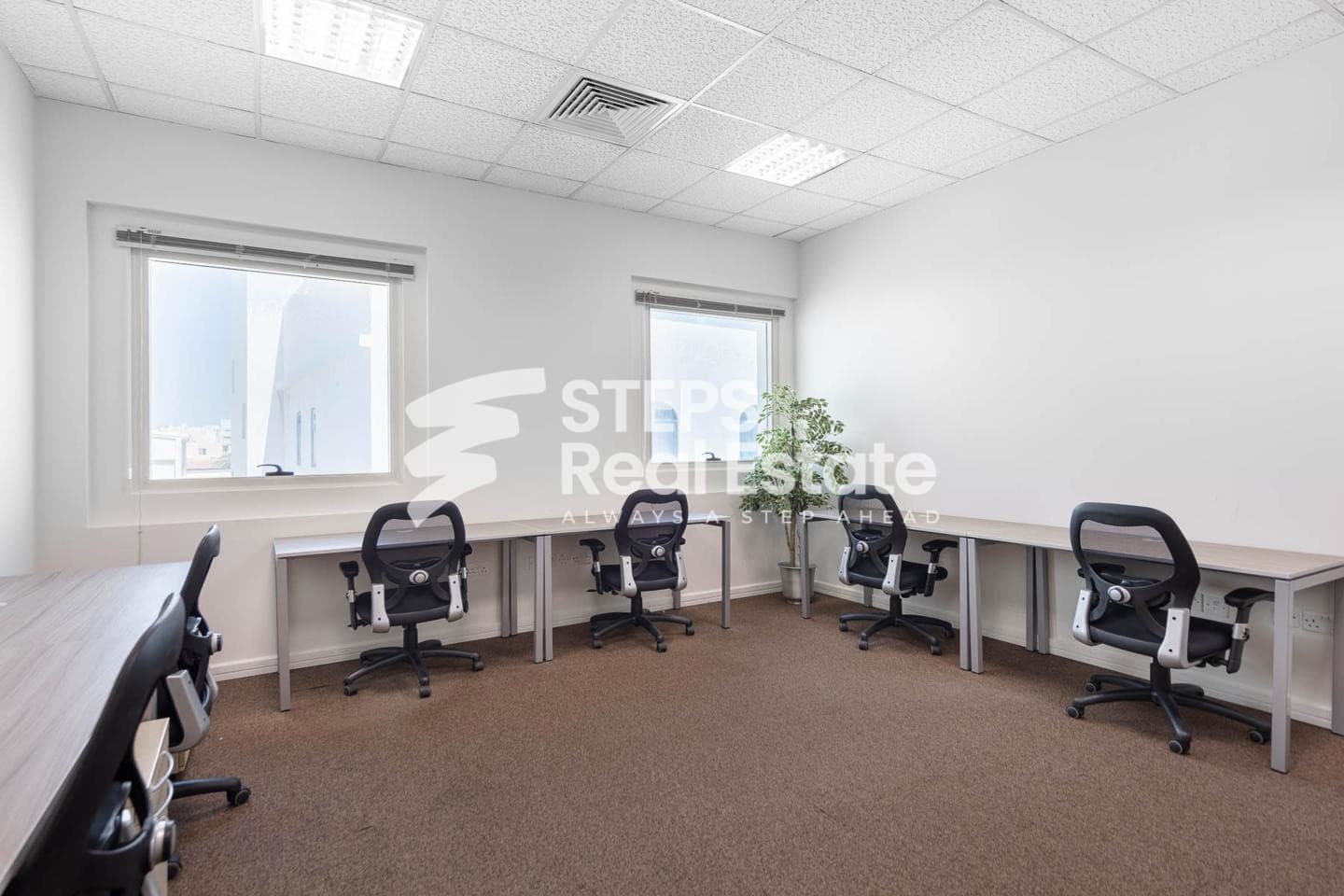 Fitted Office Space in Prime Al Hilal Location 22