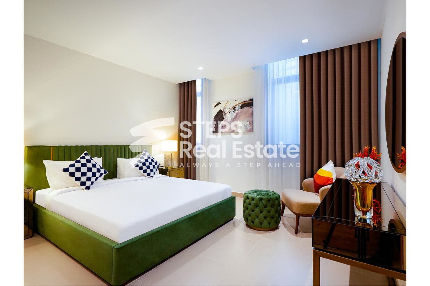 Furnished Apartment with Sea and City Views 22
