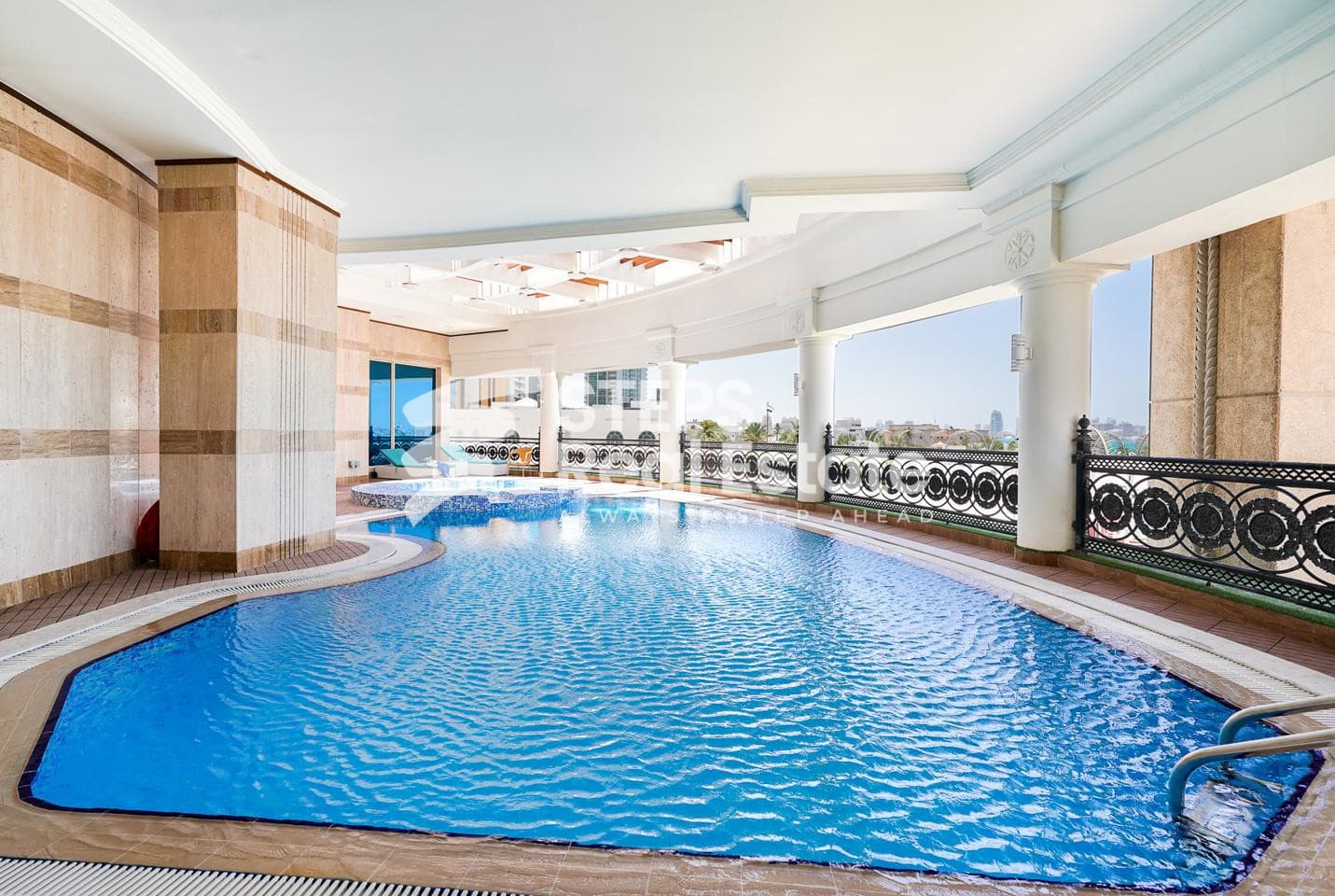 Furnished Flat with Sea & City View in West Bay 28