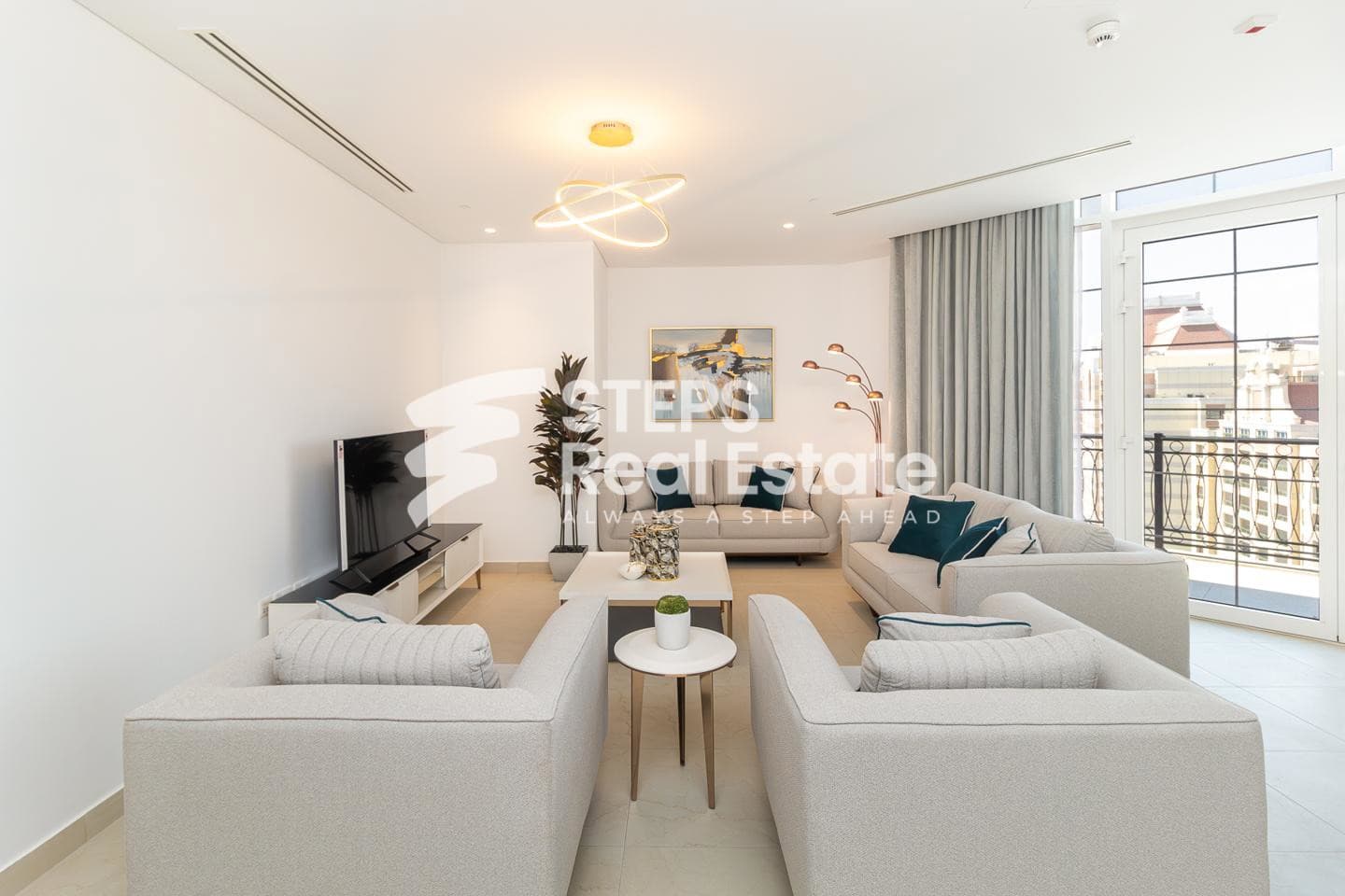 Sea View Furnished Apartment in Viva Bahriya 52