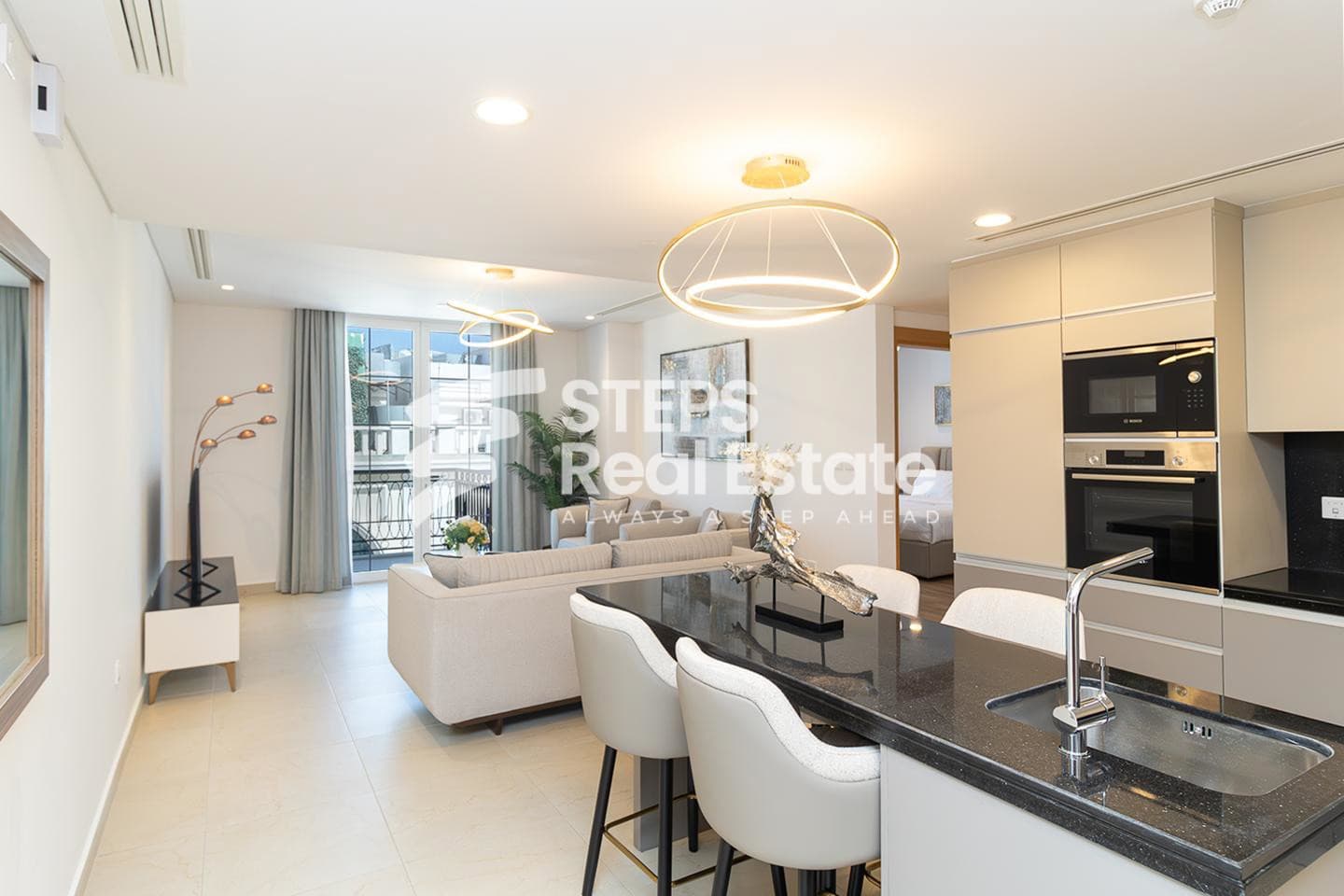 Furnished Apartment with Sea Views in The Pearl 40