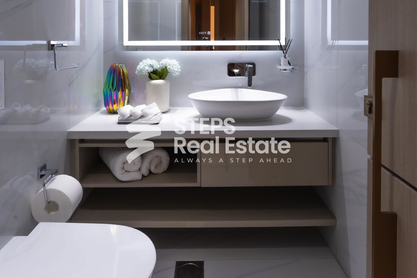 Modern Furnished flat with City Views in Lusail 34