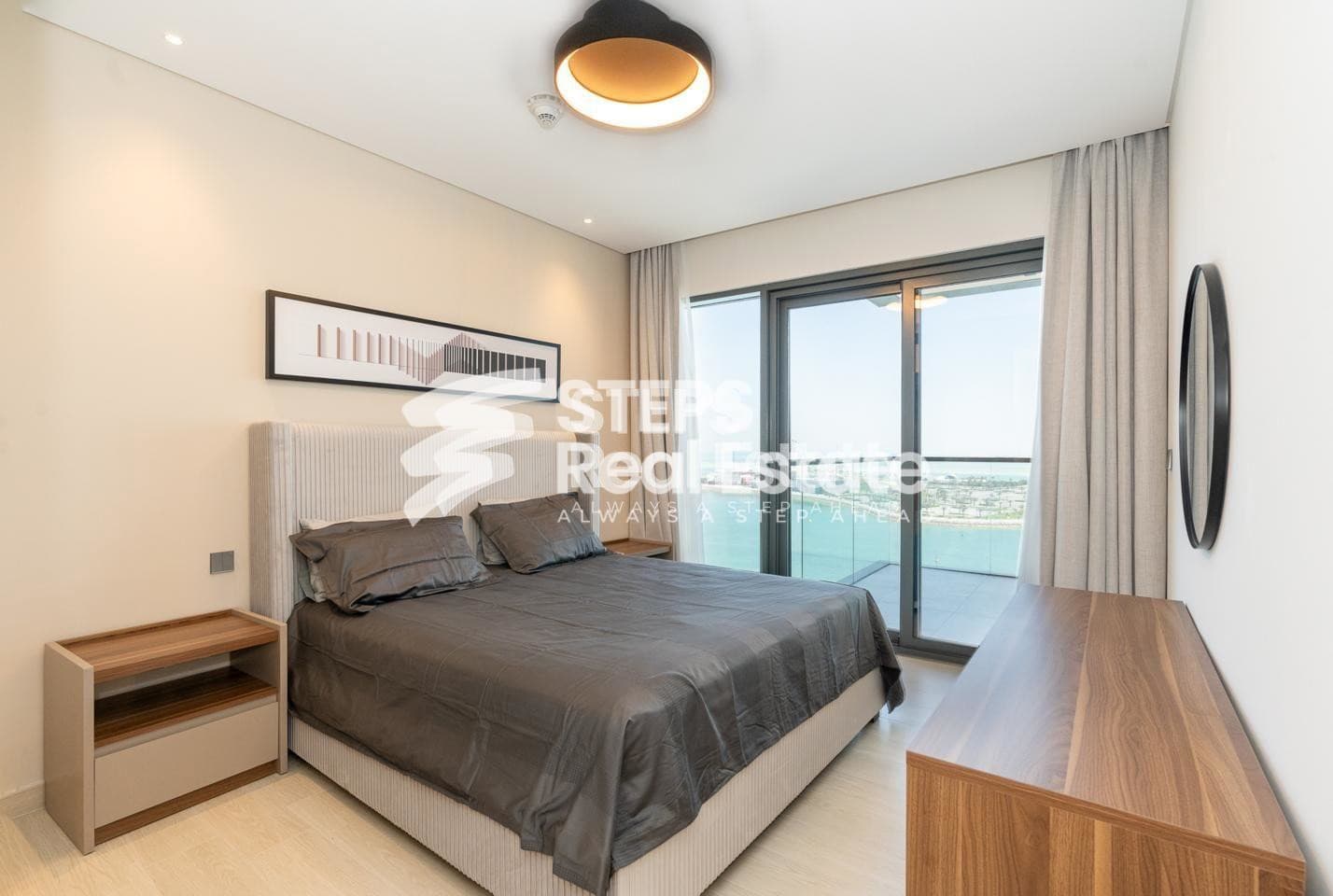 Furnished Apartment with Balcony and Sea View 36