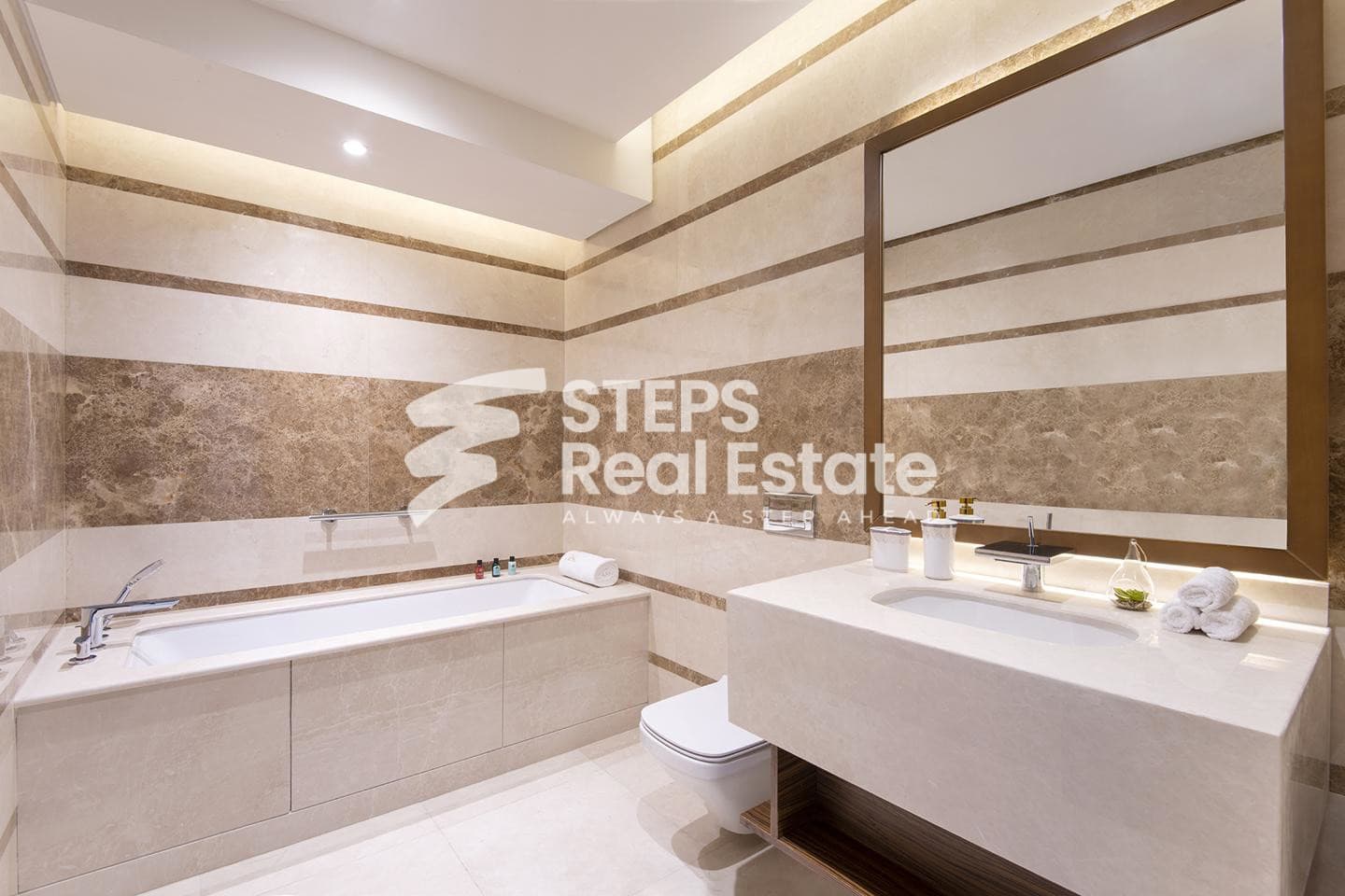 Beachfront Villa in the Pearl | No Commission 44