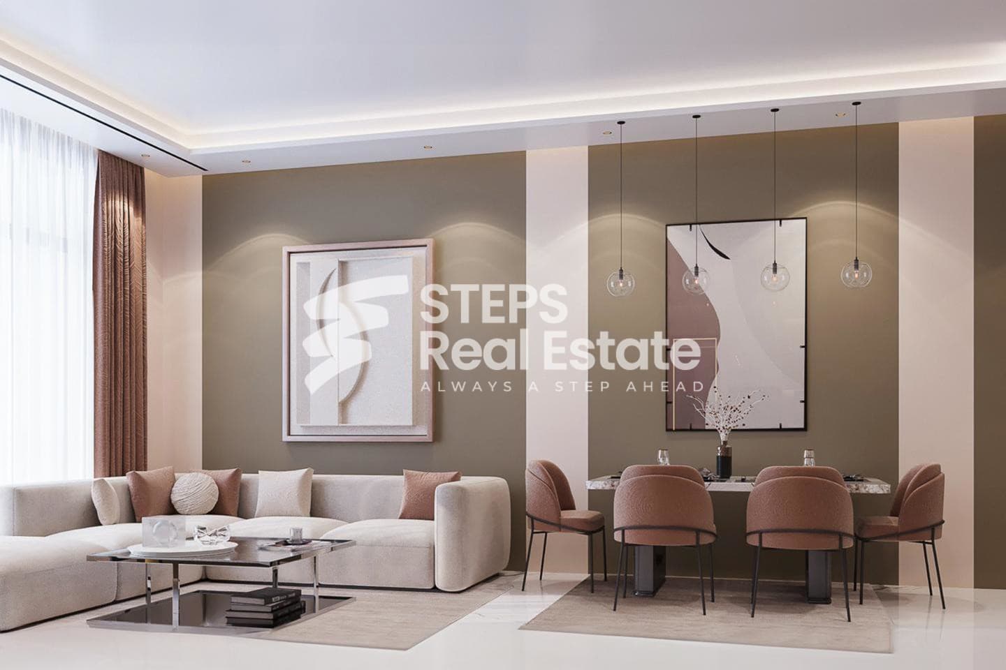 Furnished Apartment with City View in Lusail 32