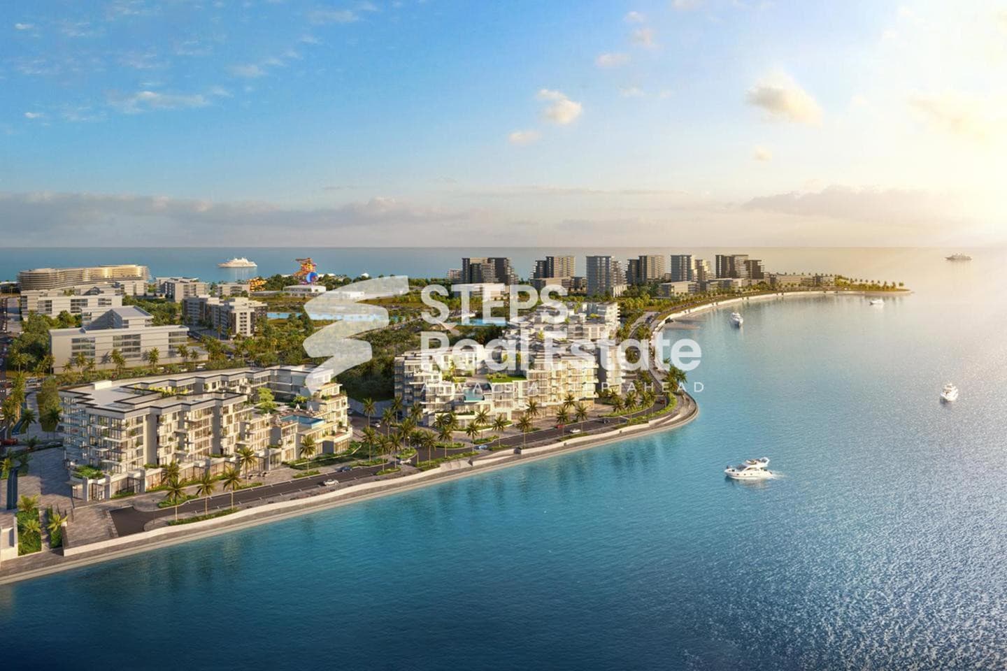 Modern Sea View Apartment on Qetaifan Island 36