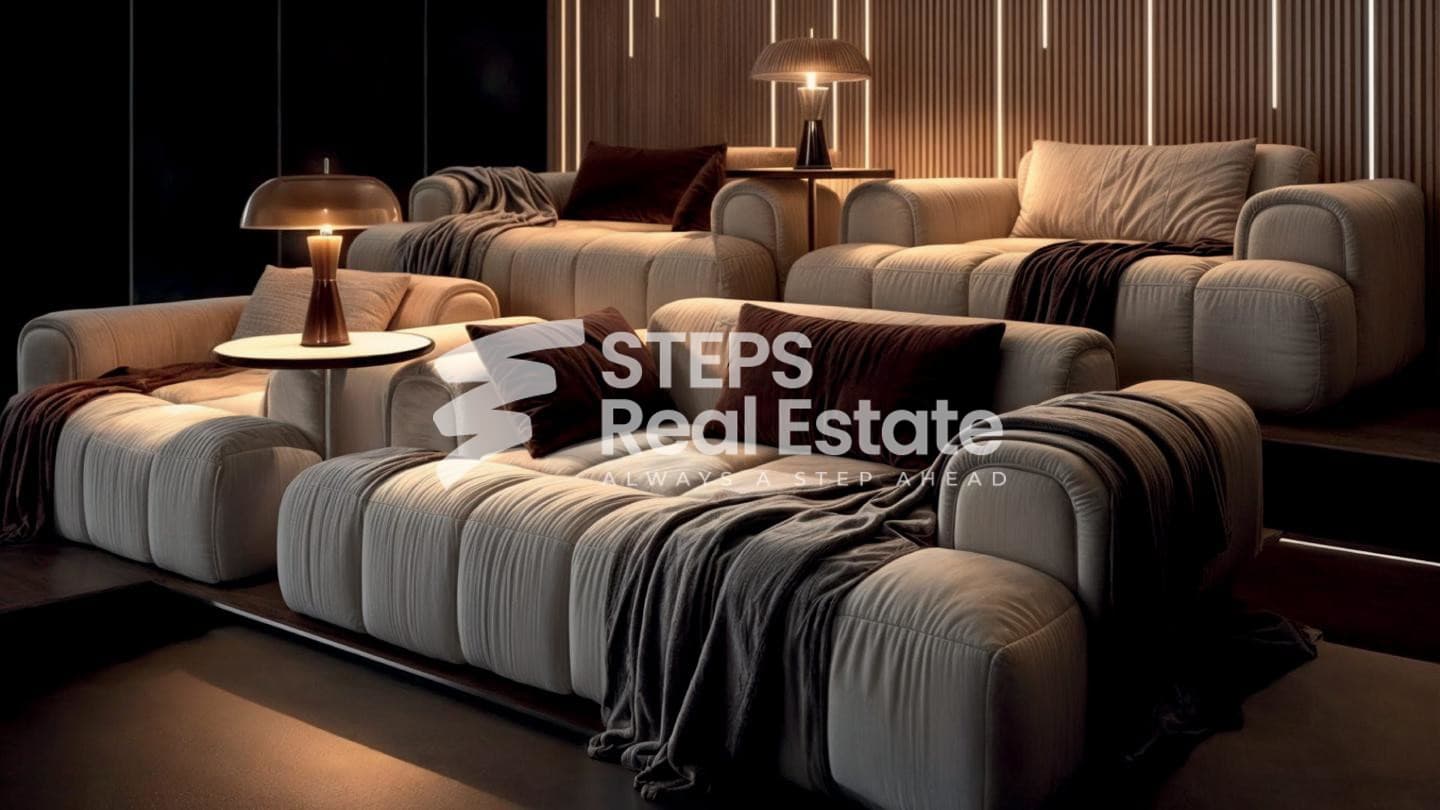 Sea and City Views, Central Lusail Furnished flat 66