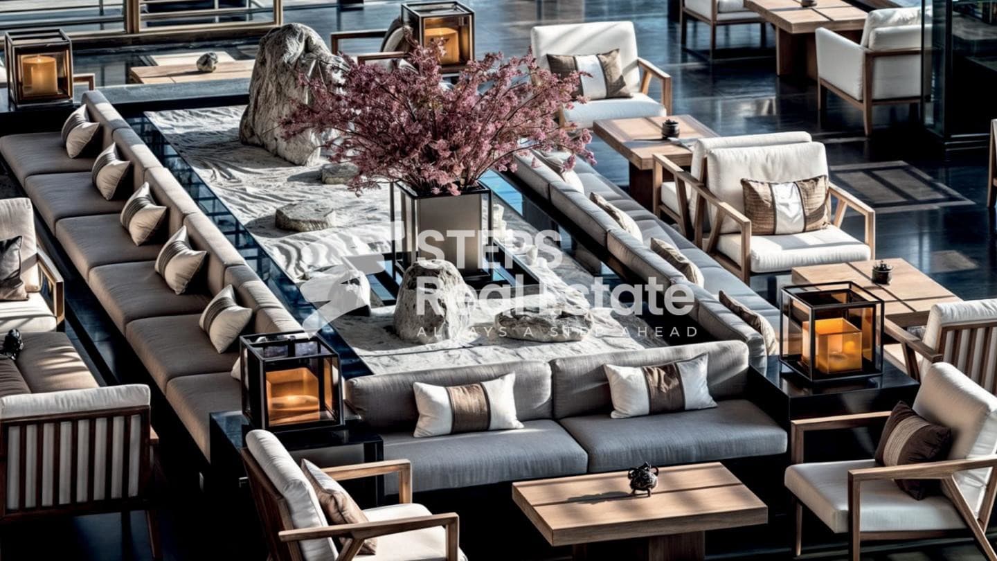 Furnished Sea and City View Apartment in Lusail 78