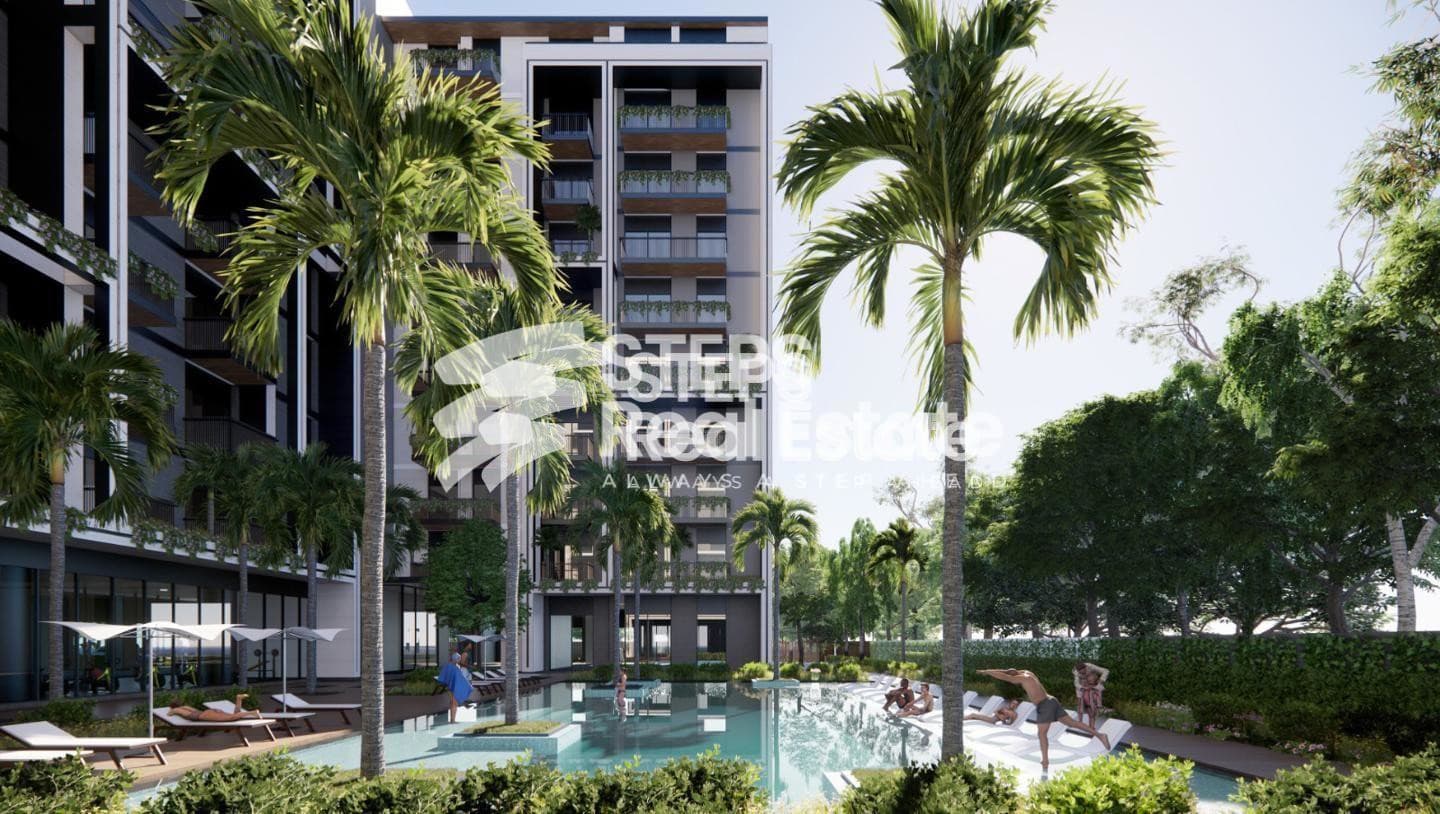 Fully Furnished flat with Secure Entry in Lusail 20