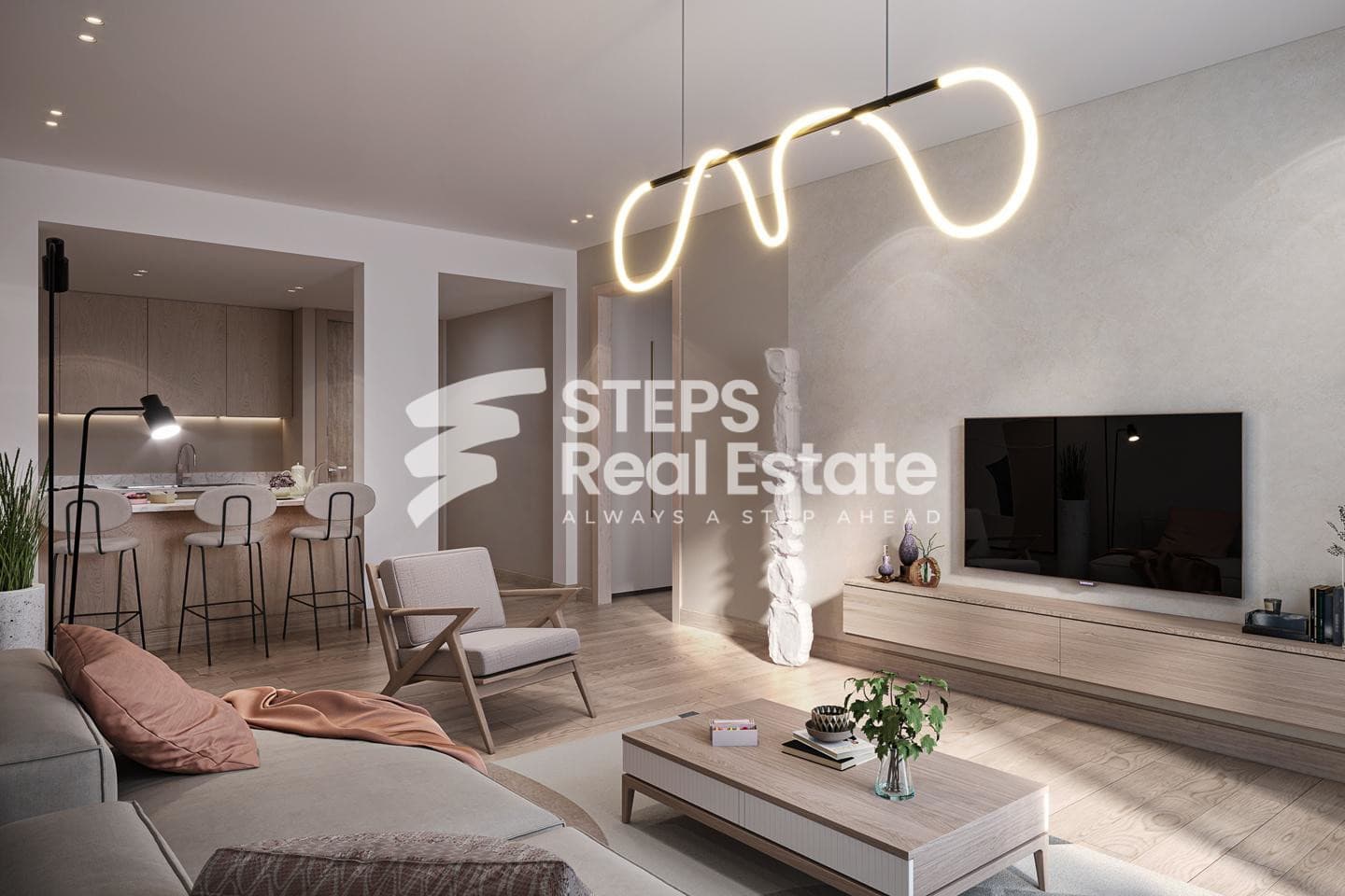 Furnished flat with Sea & City Views in Lusail 20