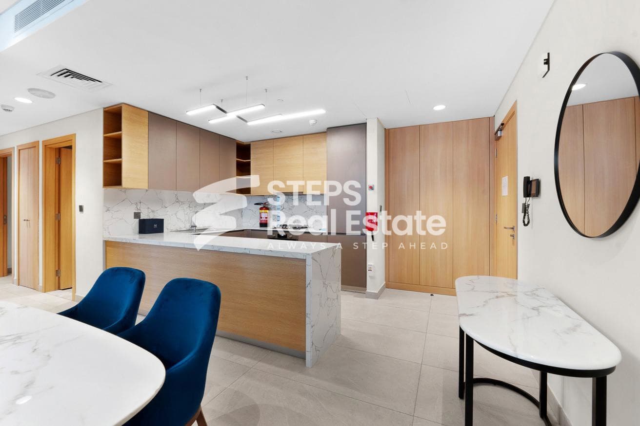 Modern Furnished flat with City Views in Lusail 34