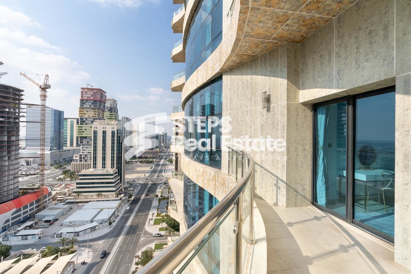 Modern Sea View Apartment in Lusail with Balcony 34