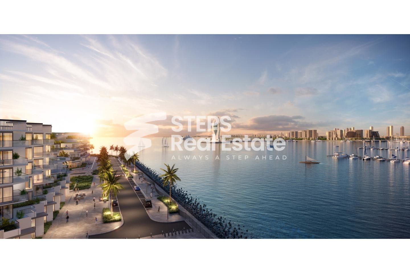 Sea & City View Furnished Apartment, Lusail 36