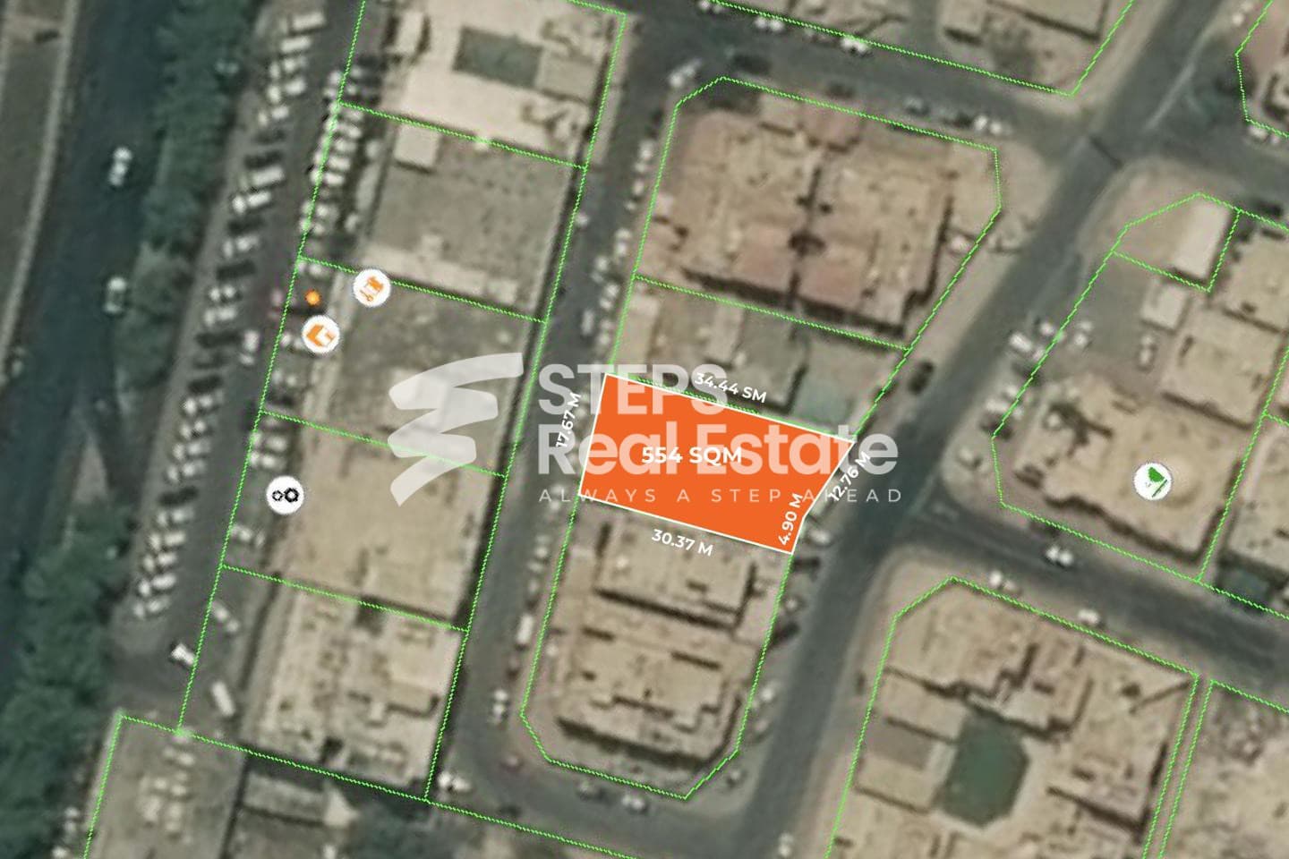 ارض سكنية بموقع مميز في المطار القديم للاستثمار 20