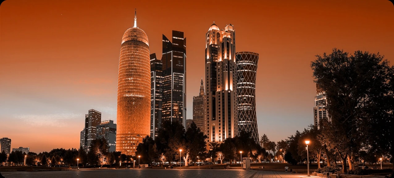 Qatar at Night