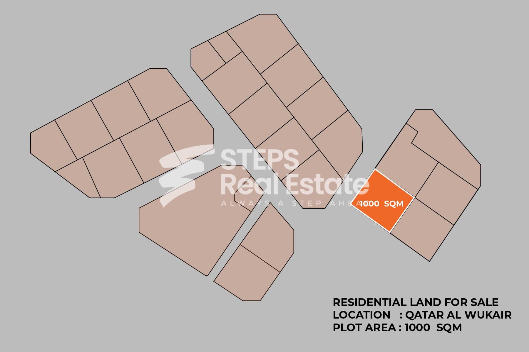 Investment Villa Plot for Sale in Al Wukair Investment Villa Plot for Sale in Al Wukair