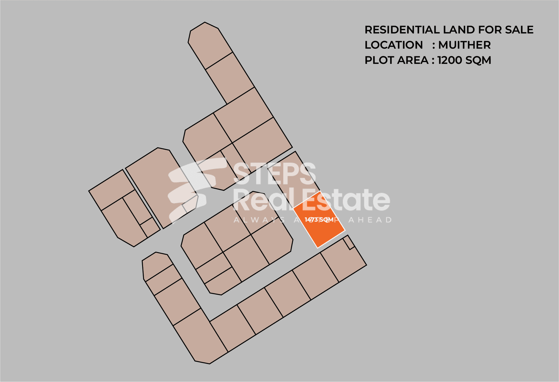Villa Land on dual street in Prime Muaither Villa Land on dual street in Prime Muaither