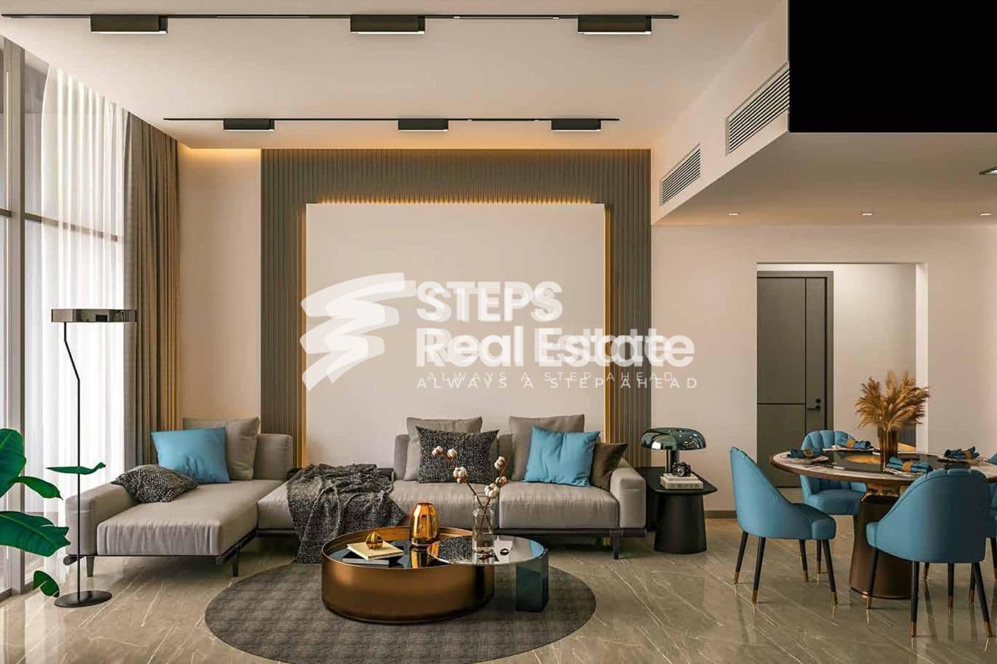 Brand New Furnished Apartment & Balcony in Lusail Brand New Furnished Apartment & Balcony in Lusail